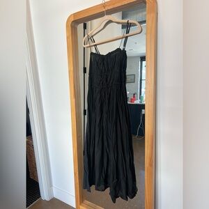 J. Crew Black Maxi Dress